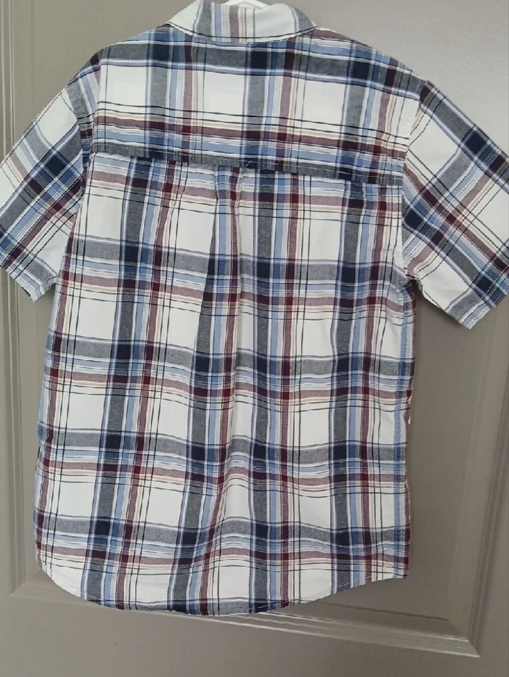 Gymboree Size 12 Plaid Short-Sleeve Button-Down Shirt